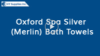 Oxford Spa Silver (Merlin) Bath Towels 